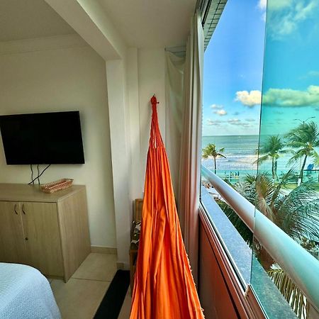 Edy Hospedagens Beira-Mar Flat 310 Com Vista Para O Morro Do Careca, Piscina E Localizacao Privilegiada ناتال المظهر الخارجي الصورة