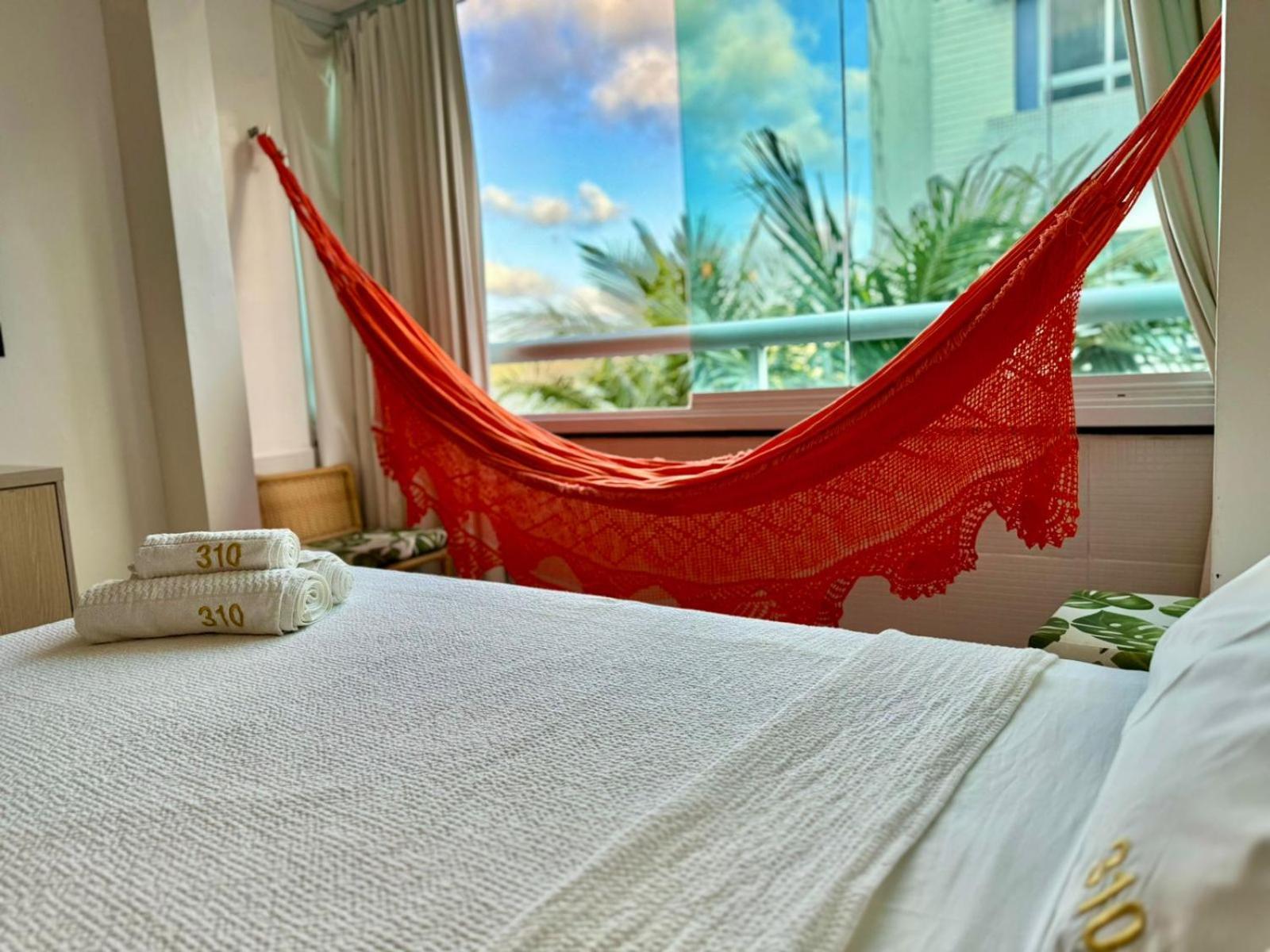 Edy Hospedagens Beira-Mar Flat 310 Com Vista Para O Morro Do Careca, Piscina E Localizacao Privilegiada ناتال المظهر الخارجي الصورة