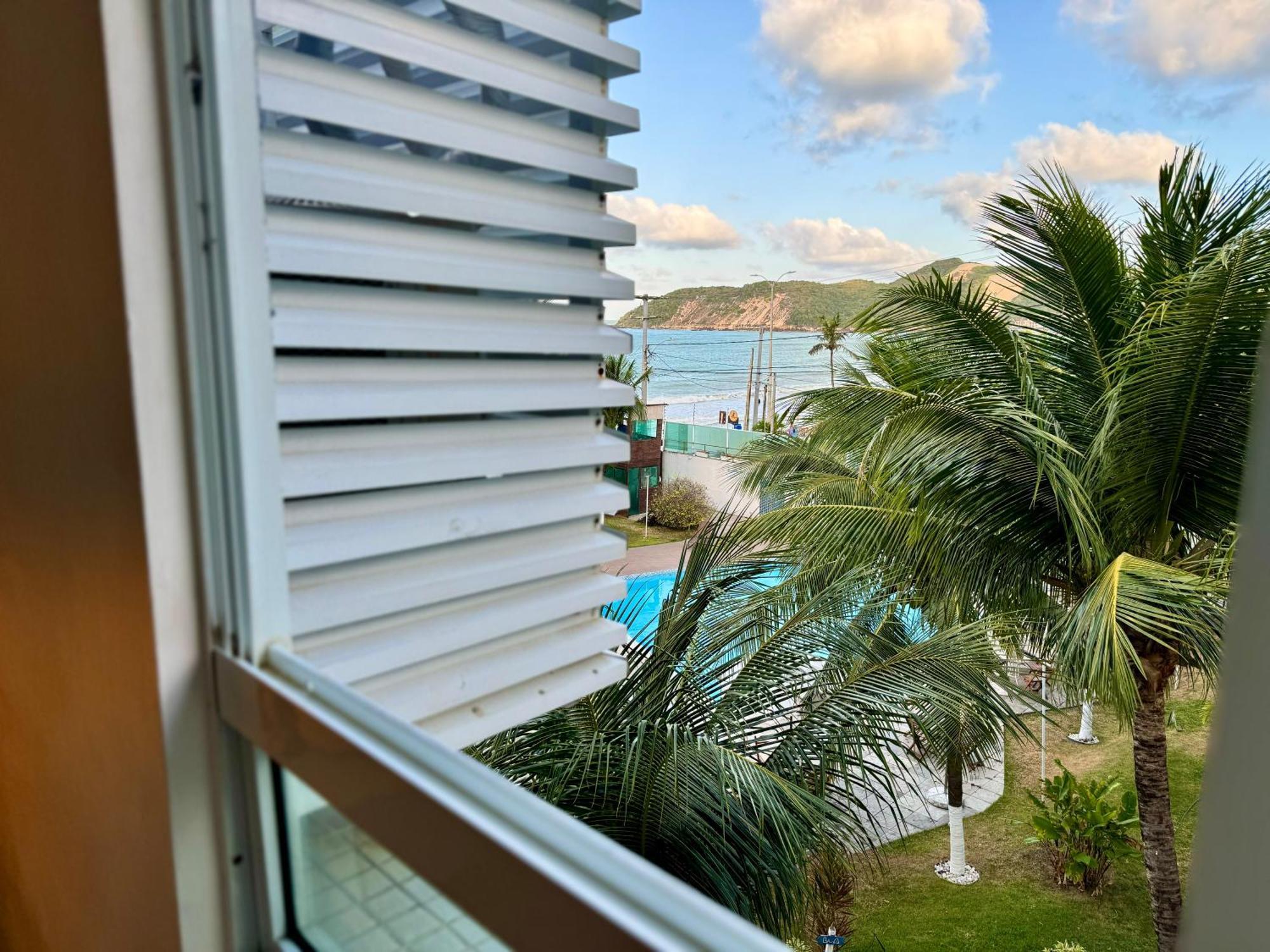 Edy Hospedagens Beira-Mar Flat 310 Com Vista Para O Morro Do Careca, Piscina E Localizacao Privilegiada ناتال المظهر الخارجي الصورة