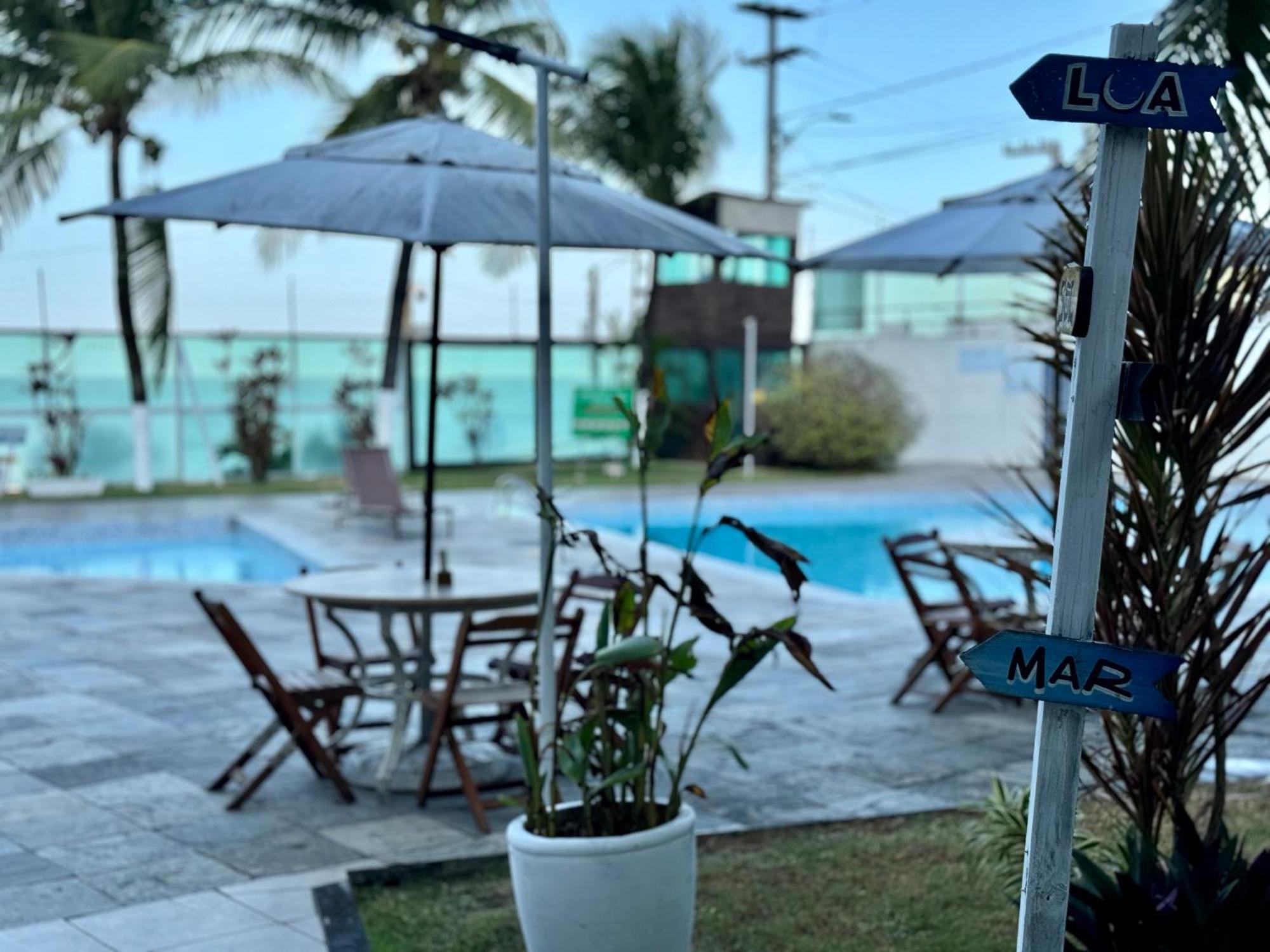 Edy Hospedagens Beira-Mar Flat 310 Com Vista Para O Morro Do Careca, Piscina E Localizacao Privilegiada ناتال المظهر الخارجي الصورة