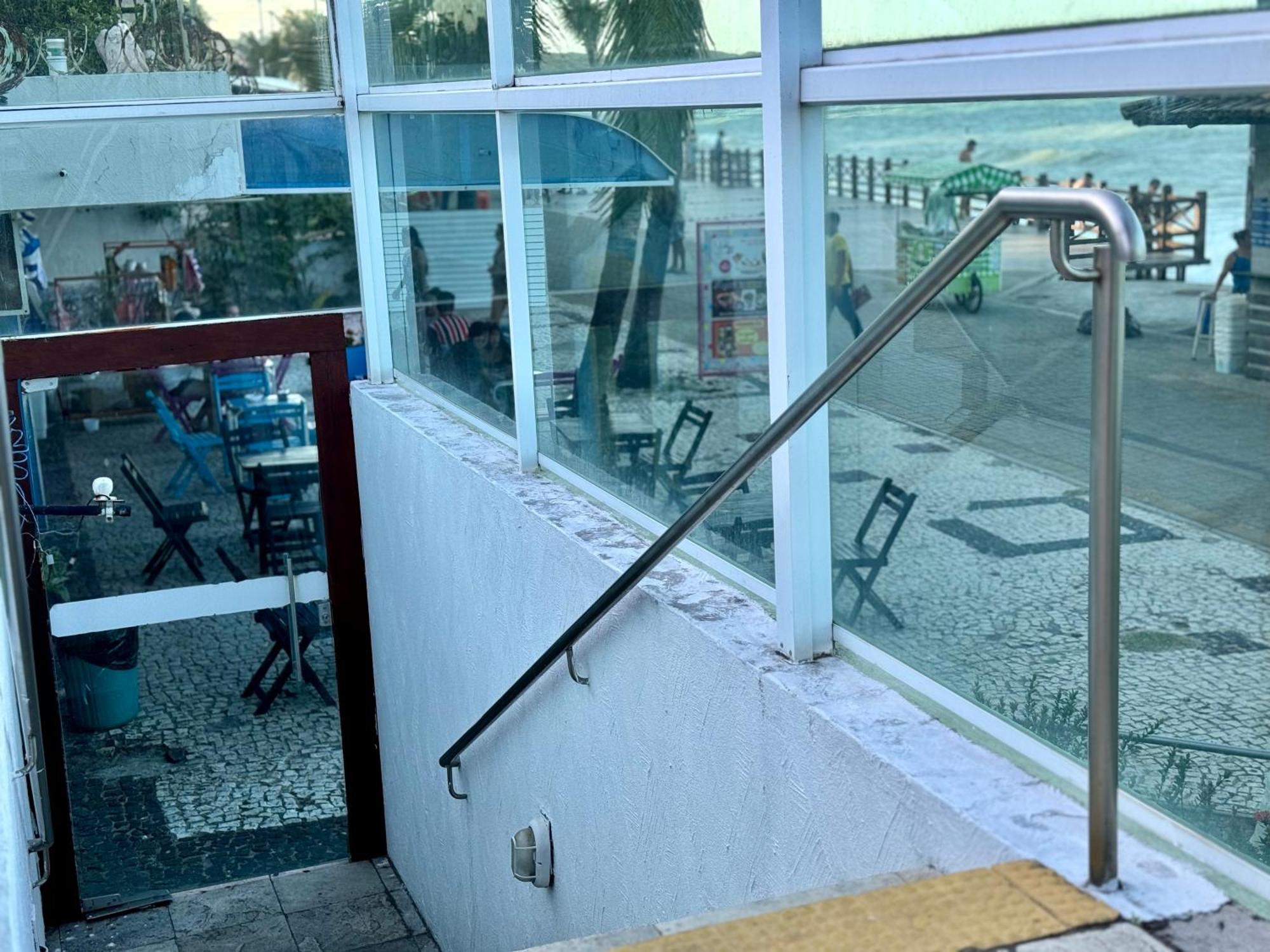 Edy Hospedagens Beira-Mar Flat 310 Com Vista Para O Morro Do Careca, Piscina E Localizacao Privilegiada ناتال المظهر الخارجي الصورة