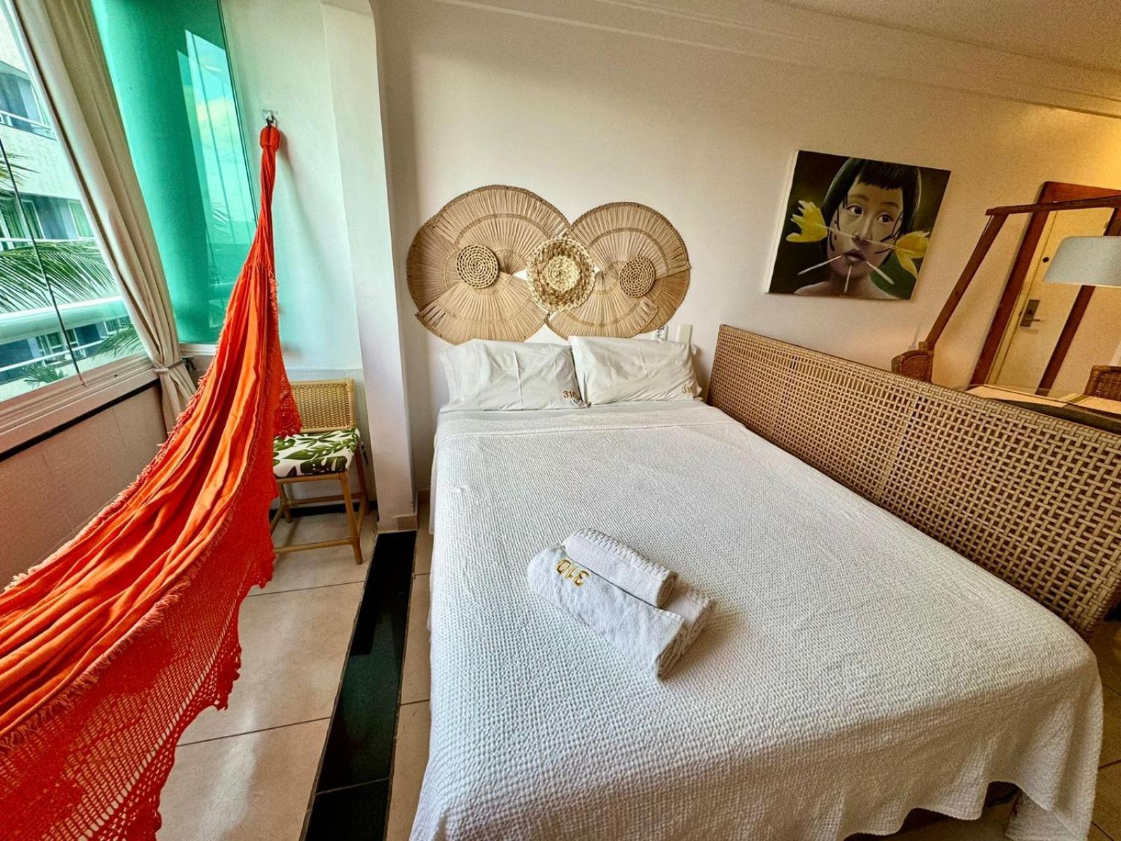 Edy Hospedagens Beira-Mar Flat 310 Com Vista Para O Morro Do Careca, Piscina E Localizacao Privilegiada ناتال المظهر الخارجي الصورة