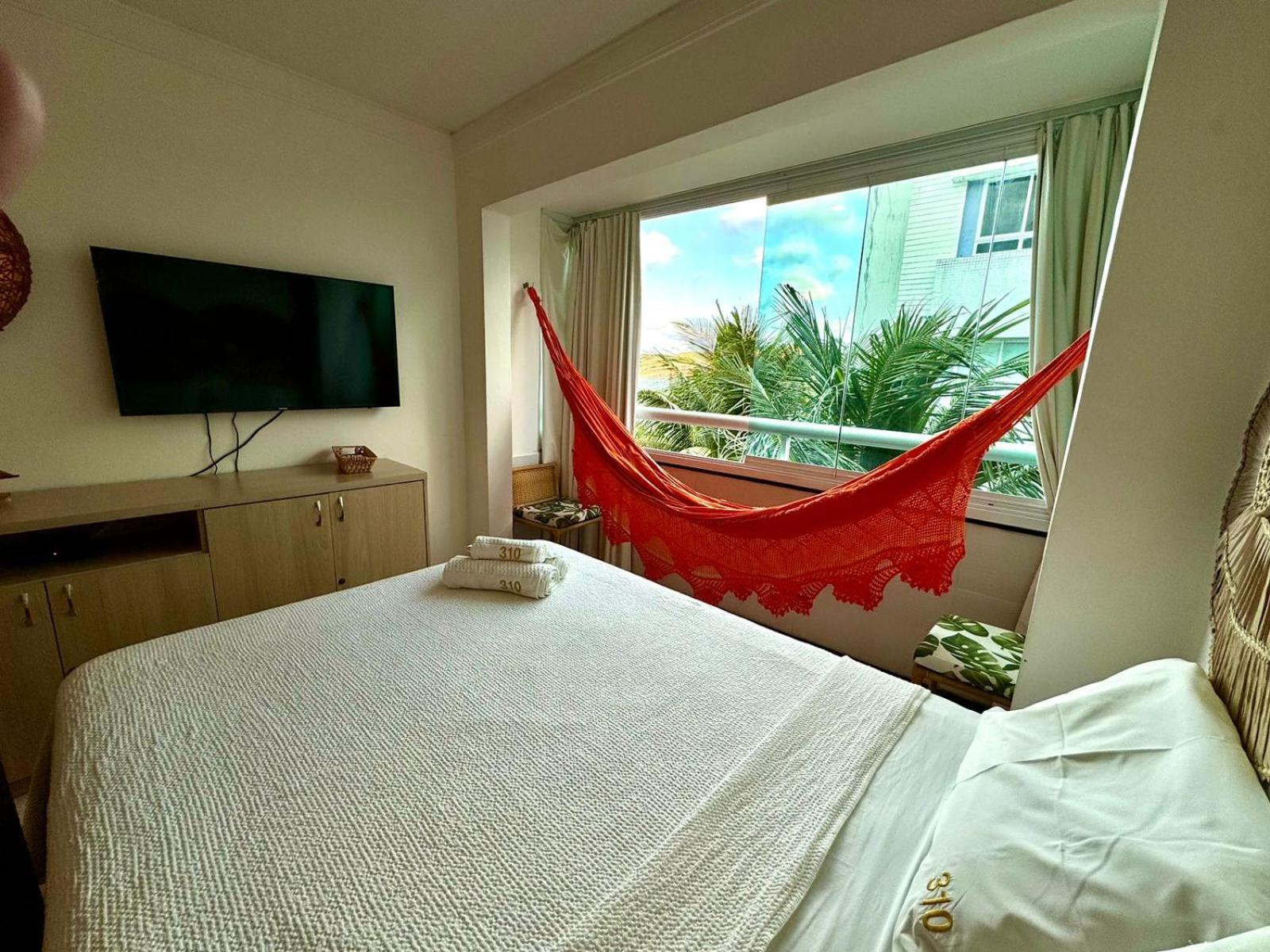 Edy Hospedagens Beira-Mar Flat 310 Com Vista Para O Morro Do Careca, Piscina E Localizacao Privilegiada ناتال المظهر الخارجي الصورة