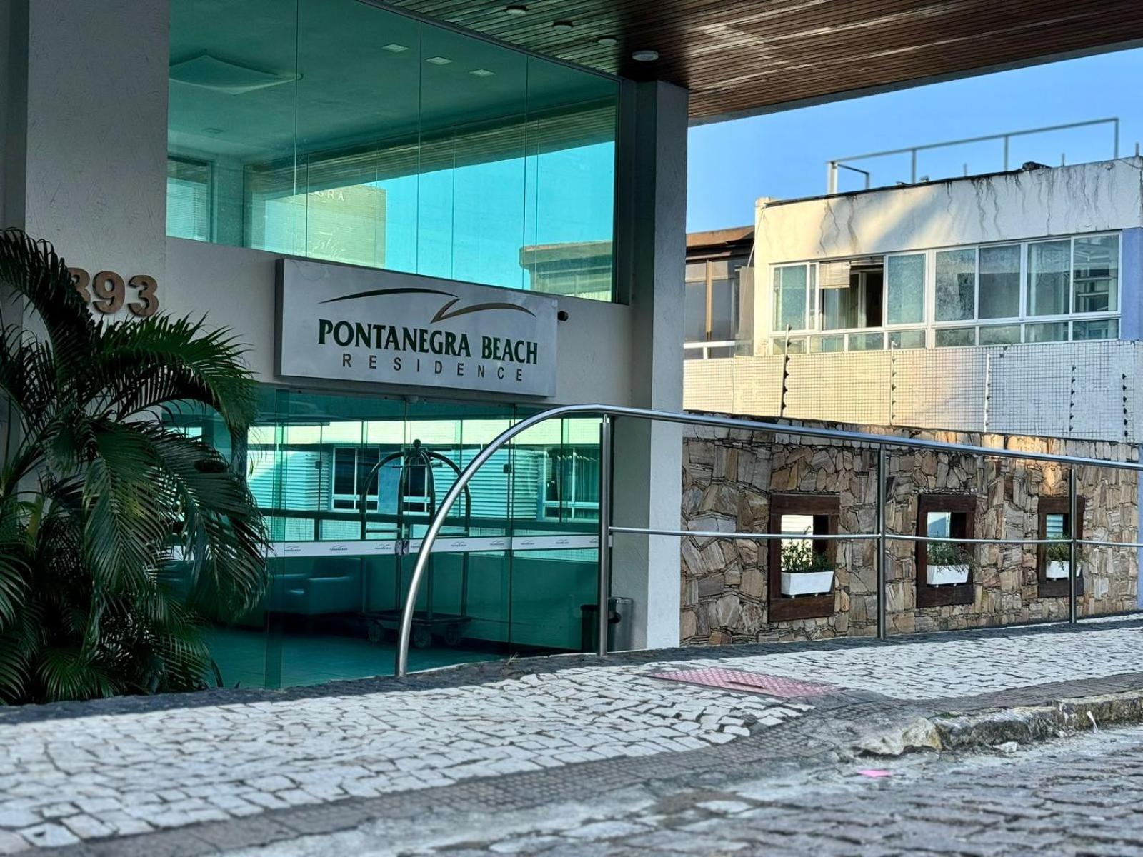Edy Hospedagens Beira-Mar Flat 310 Com Vista Para O Morro Do Careca, Piscina E Localizacao Privilegiada ناتال المظهر الخارجي الصورة