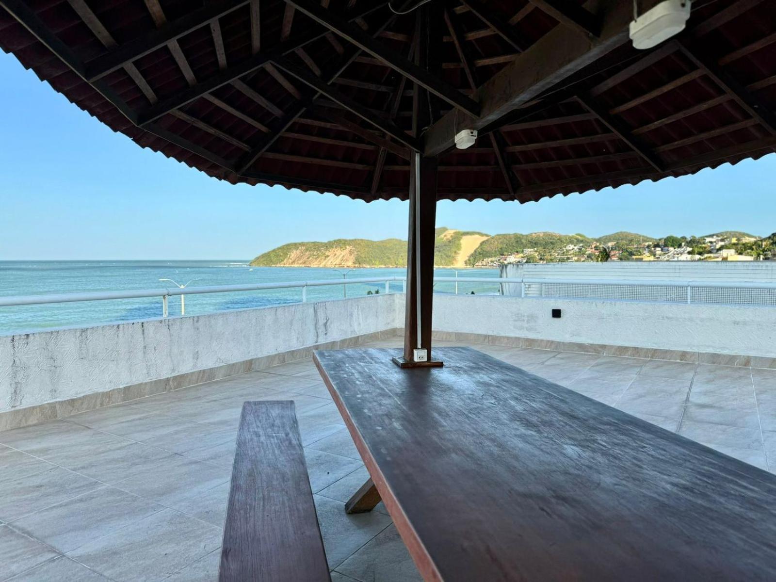 Edy Hospedagens Beira-Mar Flat 310 Com Vista Para O Morro Do Careca, Piscina E Localizacao Privilegiada ناتال المظهر الخارجي الصورة